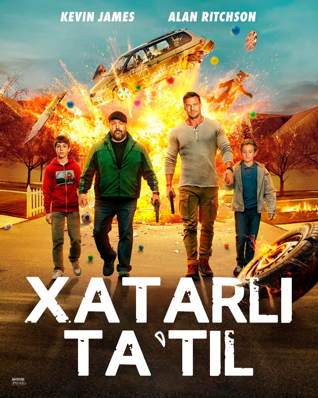 Xatarli ta'til / O'yin sanasi / Qaltis shanba Premyera Uzbek tilida 2025 tarjima kino Full HD skachat